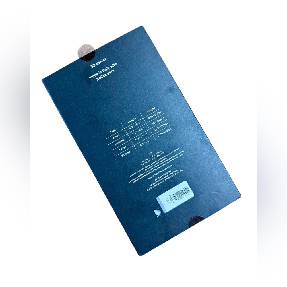 SOLD - BNIB | Aritzia Babaton | Everyday Semi-sheer Tights | Black | Size S - Picture 5 of 5